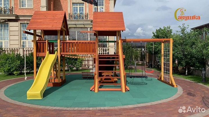 Спортивный комплекс с доставкой Савушка Люкс 9