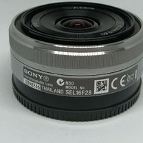 Объектив sony e mount 16mm f/2.8 E SEL16F28