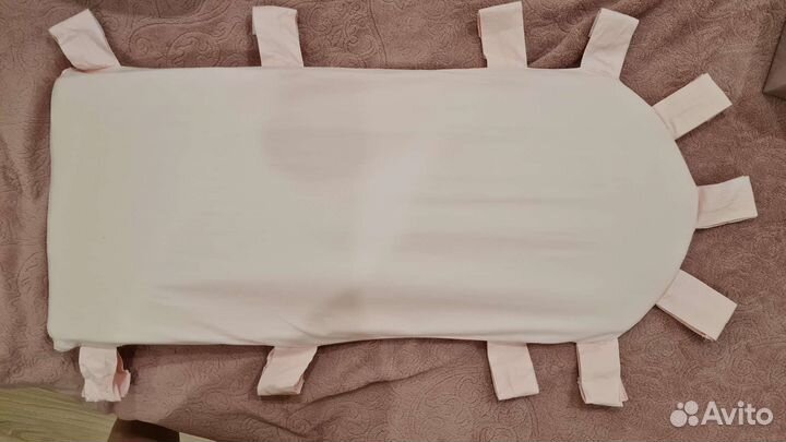 Бортик косичка, кокон