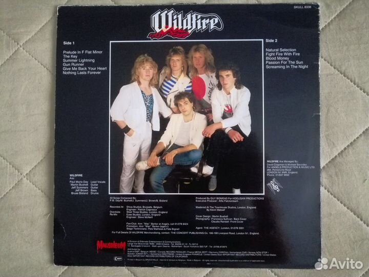 Винил, Wildfire