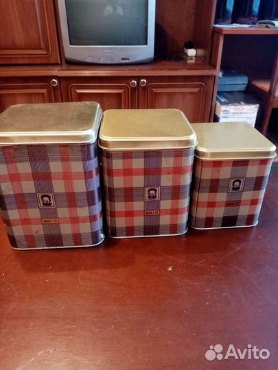 Банки под сыпучие продукты СССР