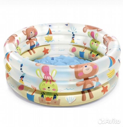 Детский надувной бассейн intex