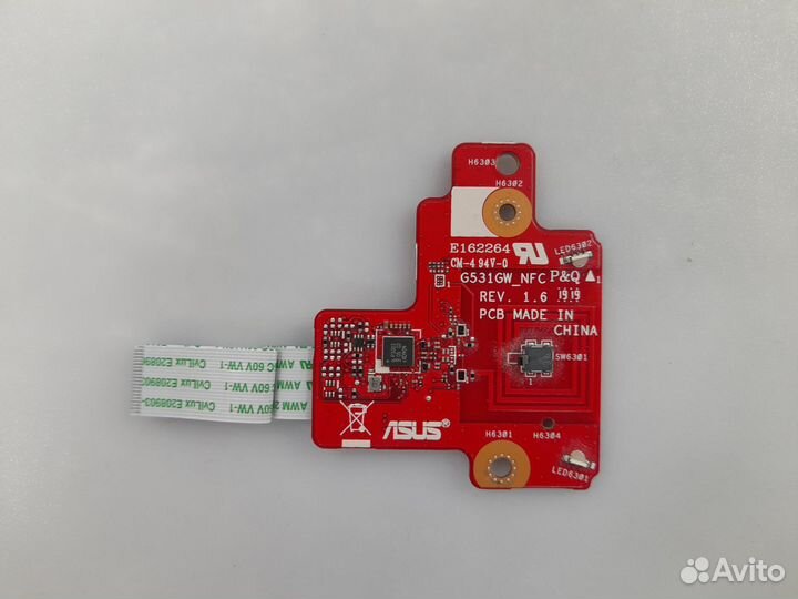 Плата для ноутбука Asus G531GW NFC BD