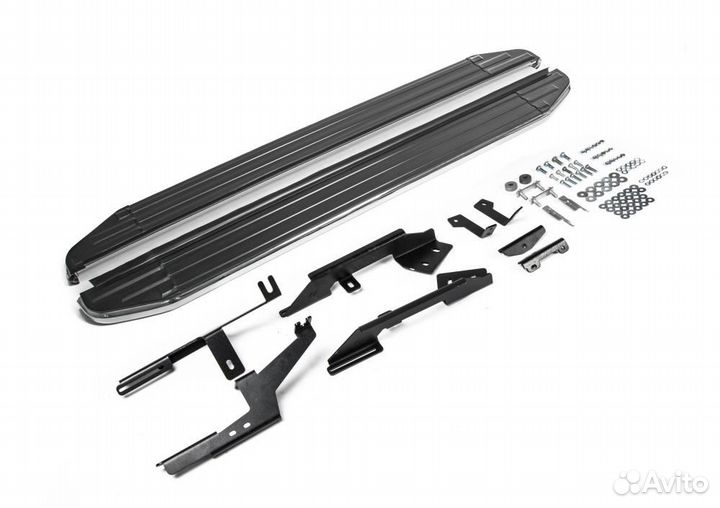 Пороги Подножки Renault Kaptur 2016-2020 