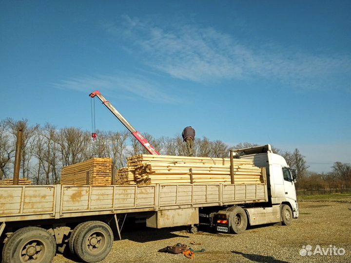 Доска дюймовая, сорт 1, т/у, сосна