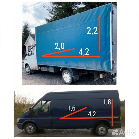 Грузоперевозки.Грузовое такси.Газель.Переезды