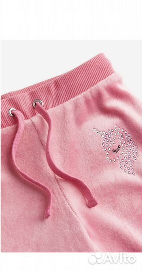 Брюки на девочку велюровые 134 hm