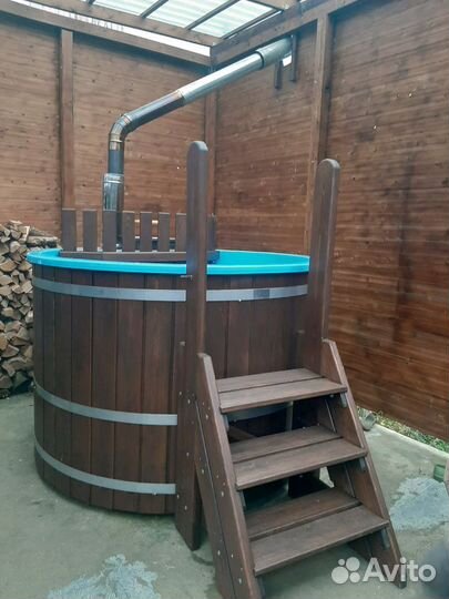 Купель, фурако на дровах