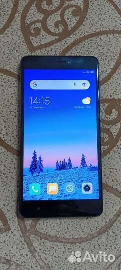Смартфон xiaomi redmi note 4