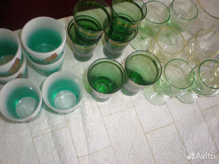 Стопки и рюмки времен СССР. Винтаж