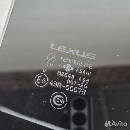 Стекло двери задний правый Lexus LX470 2 поколение (J100), 1998 - 2007