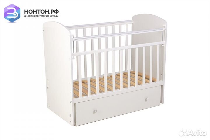 Кроватка детская Фея 750 белая