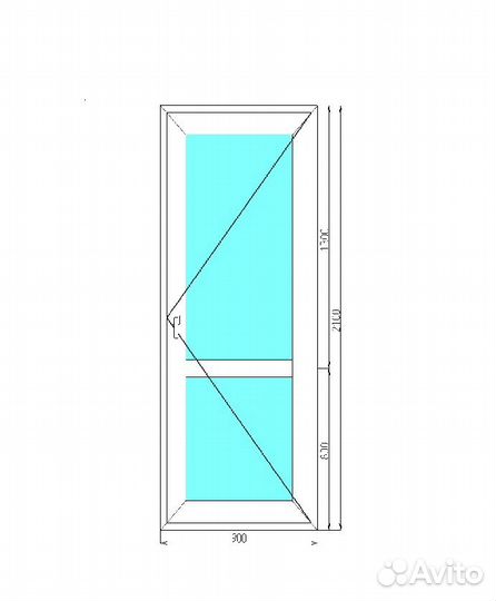 Пластиковые двери