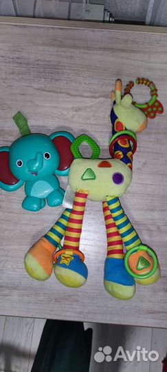 Развивающие музыкальные и обычные игрушки пакетом