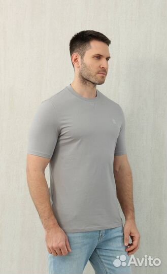 Футболка Brunello Cucinelli сер