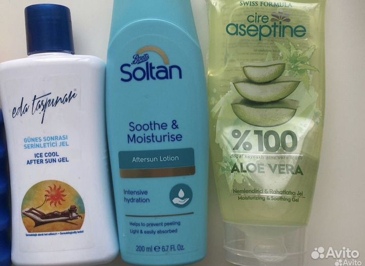 Масло для загара и после