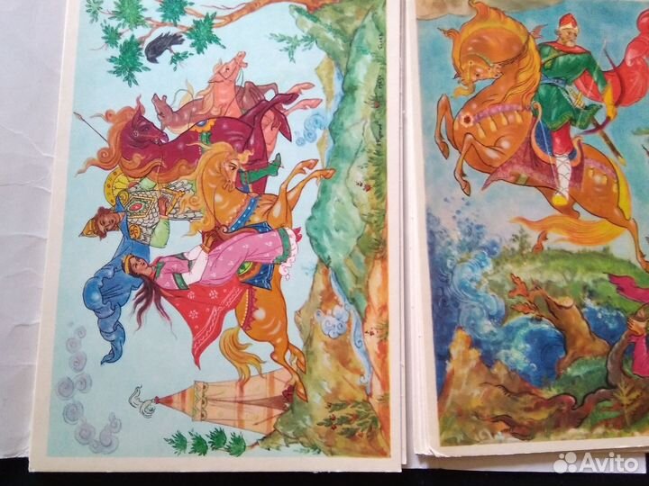 Набор открыток СССР Былины