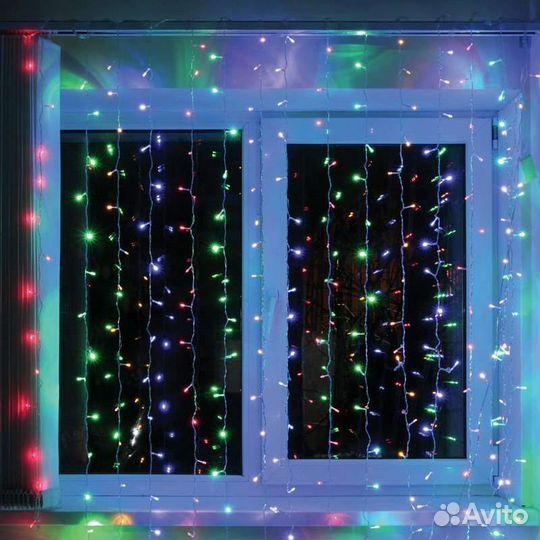 Гирлянда занавески