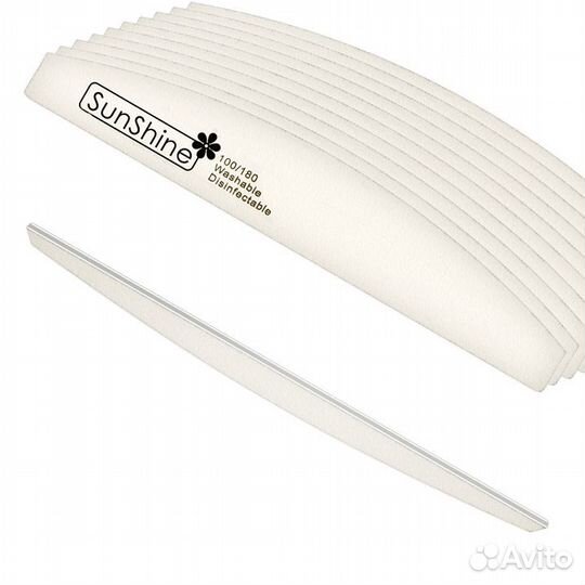 Пилки для ногтей SunShine, упак 10 шт
