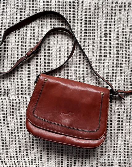 Бронь Сумка натуральная кожа Gerard Henon