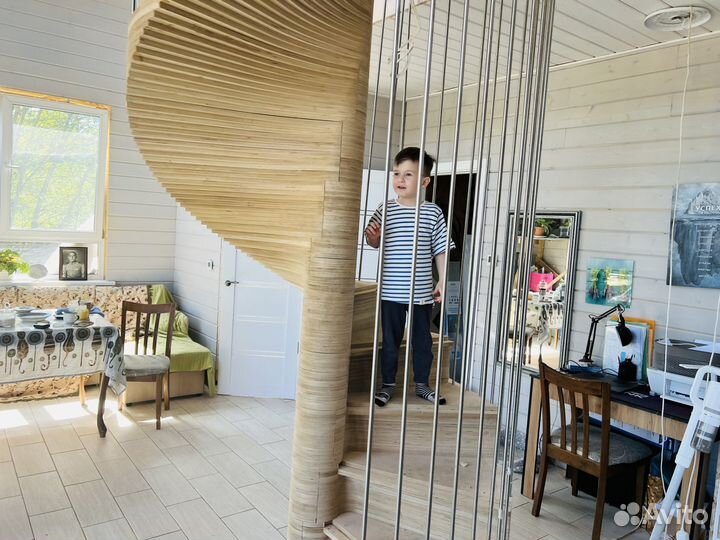 Лестница в дом, до 9 метров в высоту