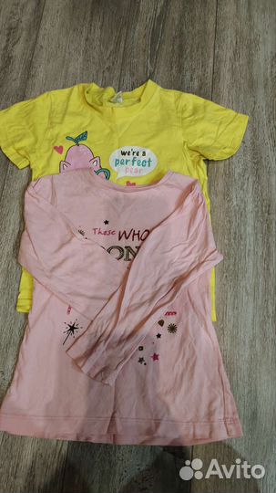 Вещи пакетом на девочку 104