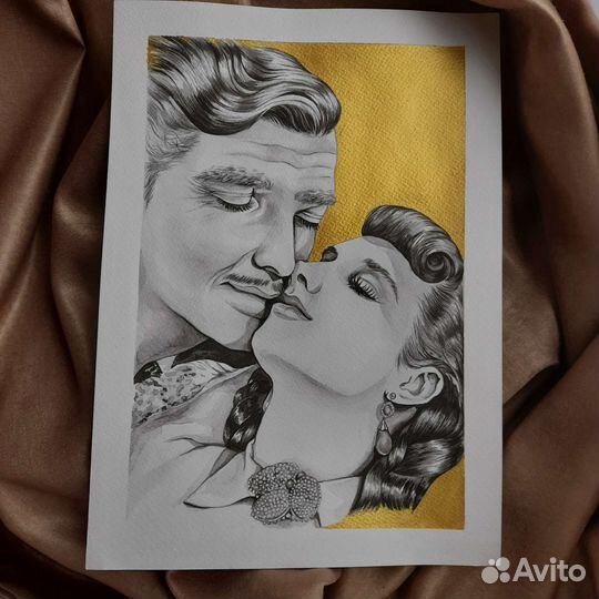 Картина акварель 