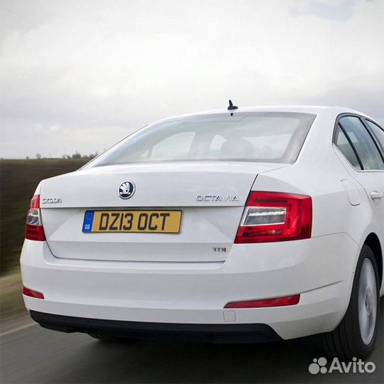 Бампер задний в цвет Skoda Octavia A7
