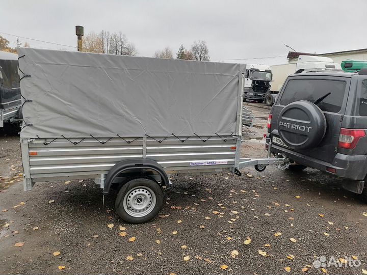 Прицеп с тентом 128 см мзса 817701.024.Рассрочка