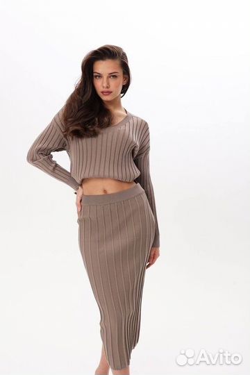 Костюм двойка женский с юбкой