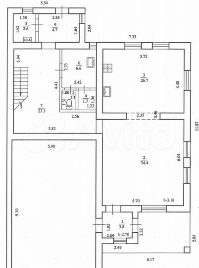 Дом 257,6 м² на участке 12 сот.