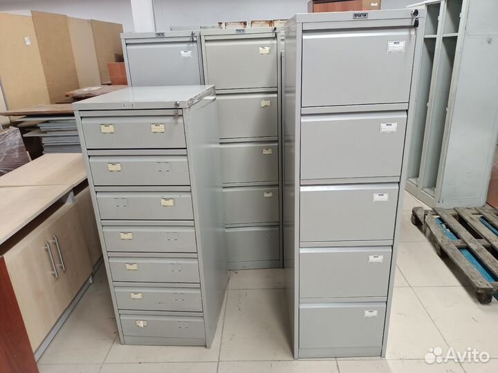 Картотеки металические Б.У