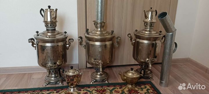 Самовар на дровах СССР