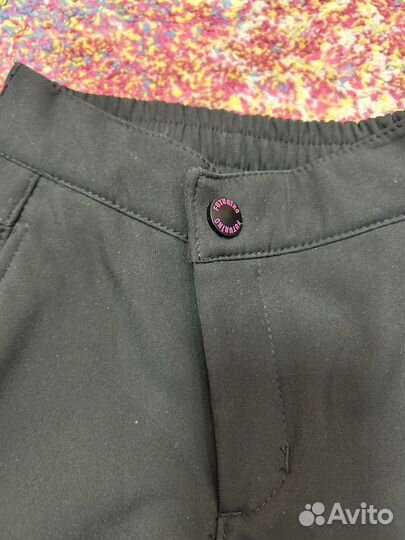 Штаны брюки для девочки утепленные 98