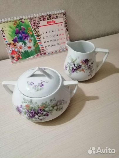 Набор фарфора Кузнецова