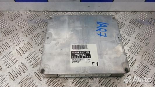 Блок управления двс toyota corolla verso 2 (1AR07P