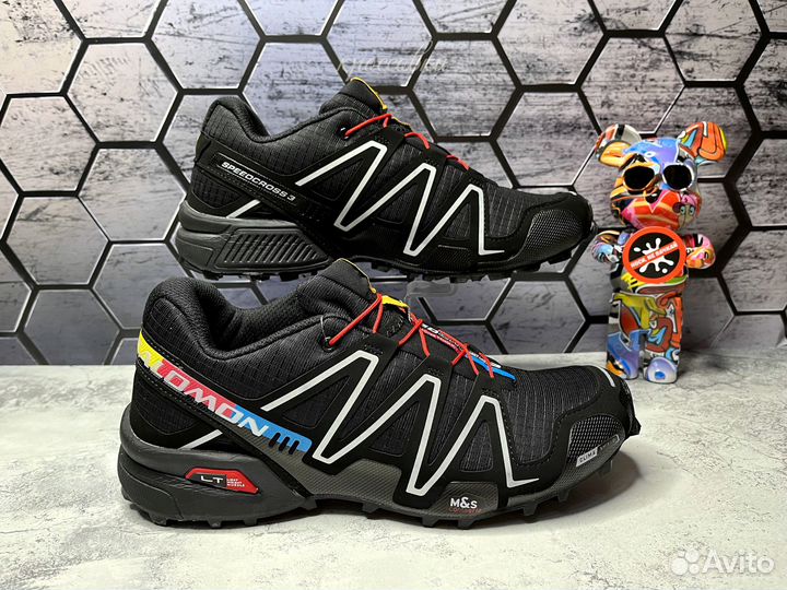 Кроссовки Salomon speedcross 3 черные