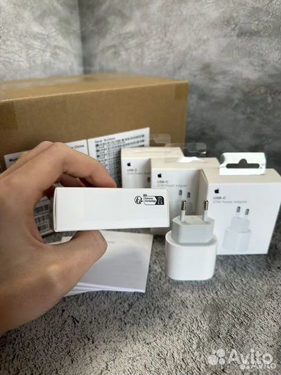 Блок питания быстрой зарядки Apple 20W original