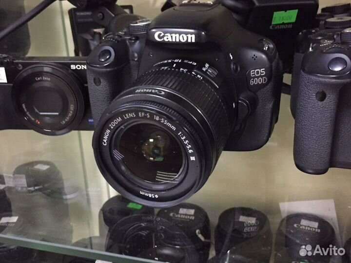 Фотоаппарат Canon EOS 600d Kit 18-55