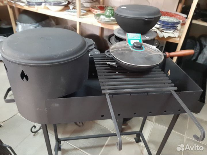 Решетка гриль на мангал