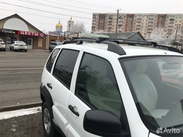 Багажник на рейлинги Niva chevrolet