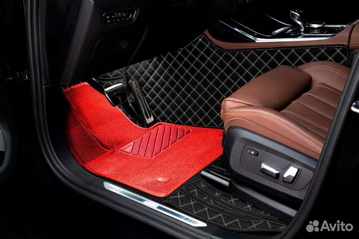 3D Коврики Hyundai Салон Багажник из Экокожи