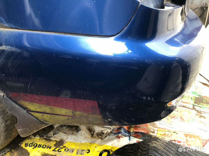Задний бампер на chevrolet lanos