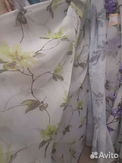 Тюль шторы Лен