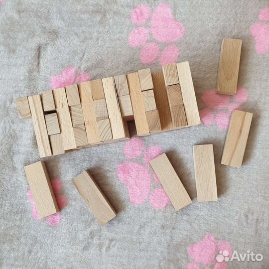 Игра башня Дженга Jenga падающая башня
