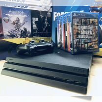 Sony PS4 Pro 1tb гарантия 1 год +140 игр