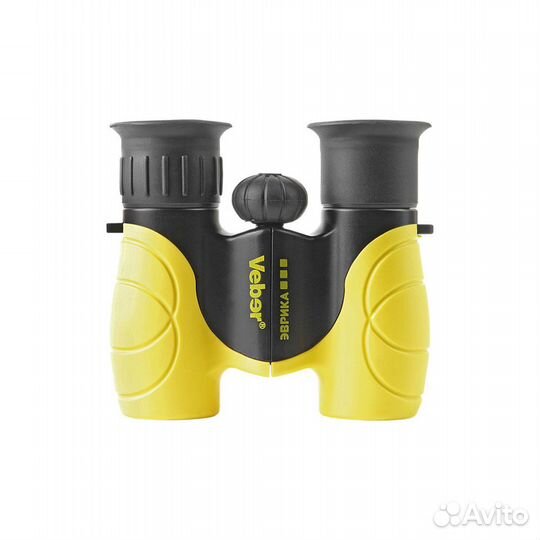 Бинокль детский Veber Эврика 6x21 Y/B (желт/черн)