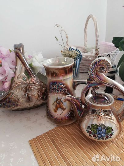 Набор посуды перламутр