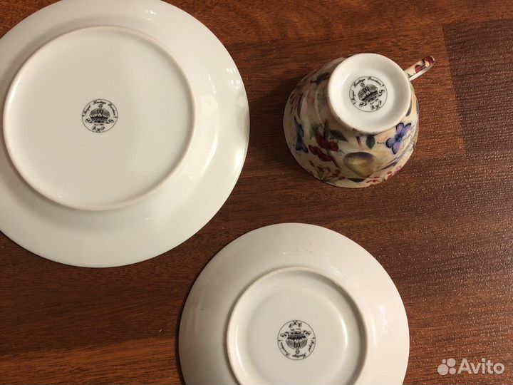 Набор подарочный (чашка, блюдце и тарелка)