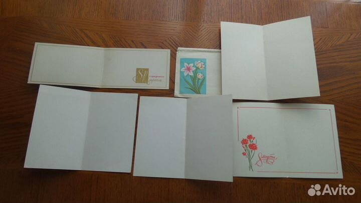 Открытки СССР 1Мая 8 Марта 7Ноября Новый год